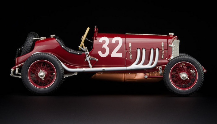 Mercedes Targa Florio, 1924 #32 Laughtenschlager/Wilhelm 3rd Place (Targa),  13th Place (Coppa) LE 600 PCS
